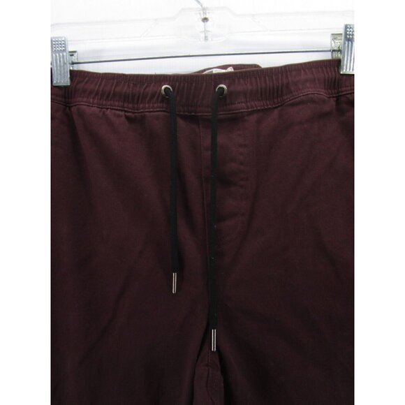 LIRA CRTV SCTY Pants XL Red Chino Khakis Drawstring Canvas 32X30 - Picture 2 of 9